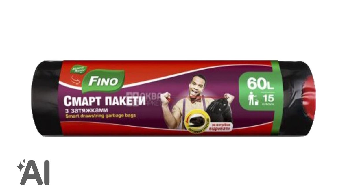 Fino Zibil Torbası 60l (15əd.)