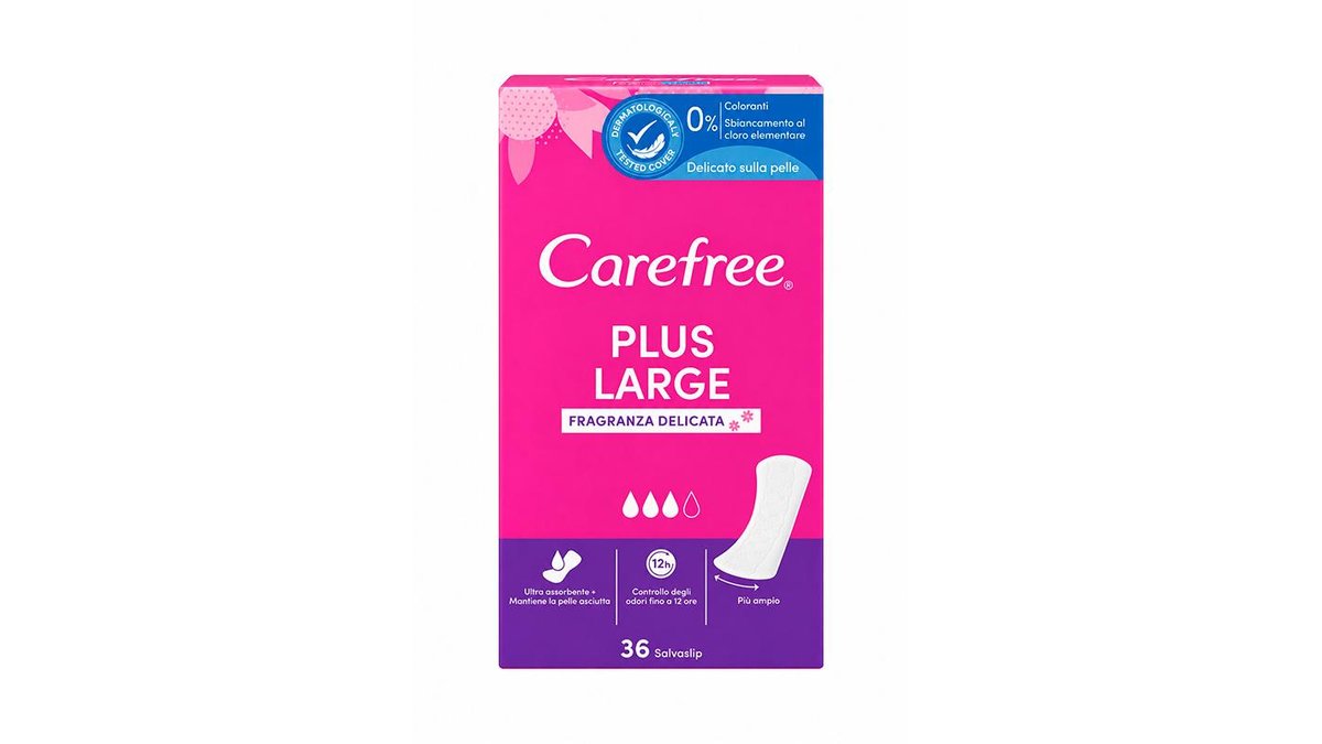 Ежедневные прокладки Carefree Large Plus 36 шт