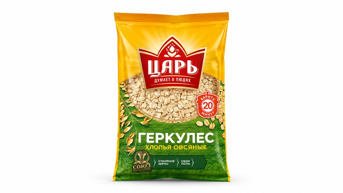 Tsar Yulaf Lopalari Paketdə 400qr