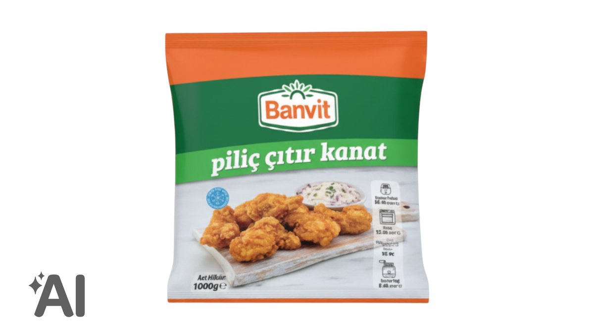 Banvit Dondurulmuş Panirlənmiş Toyuq Qanadları kq