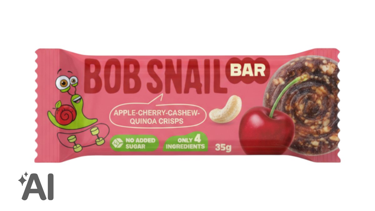 Bob Snail Təbii Vişnə Çərəz Mix Baton 35q