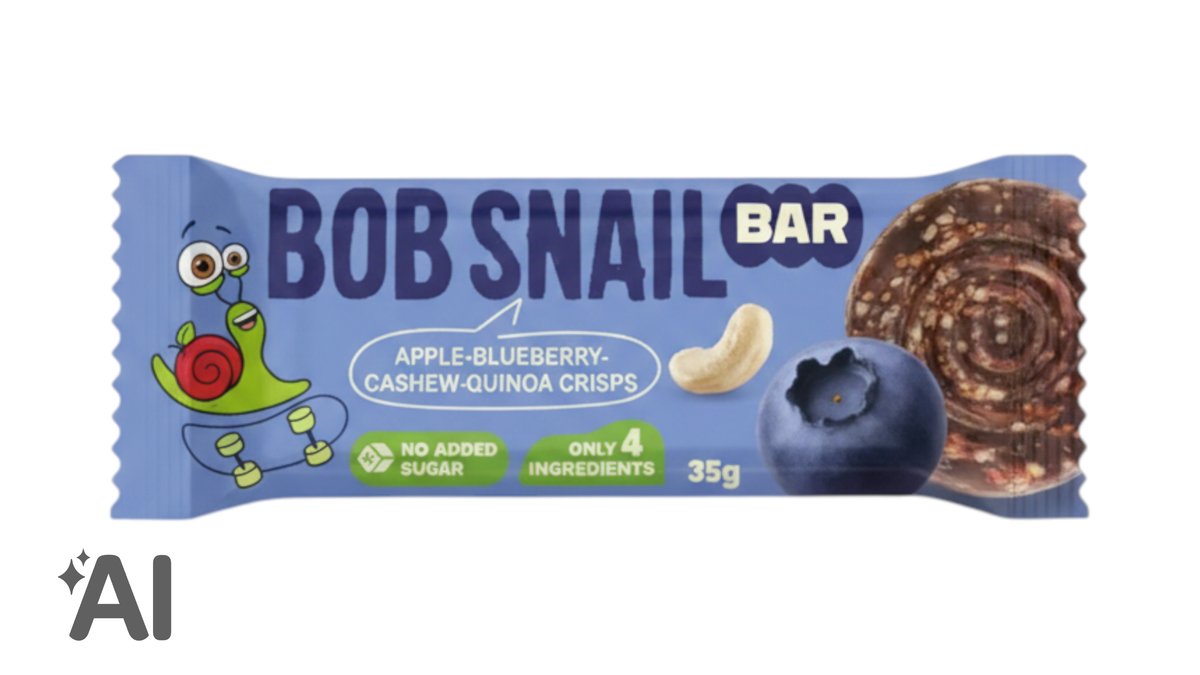 Bob Snail Təbii Qaragilə Çərəz Mix Baton 35q