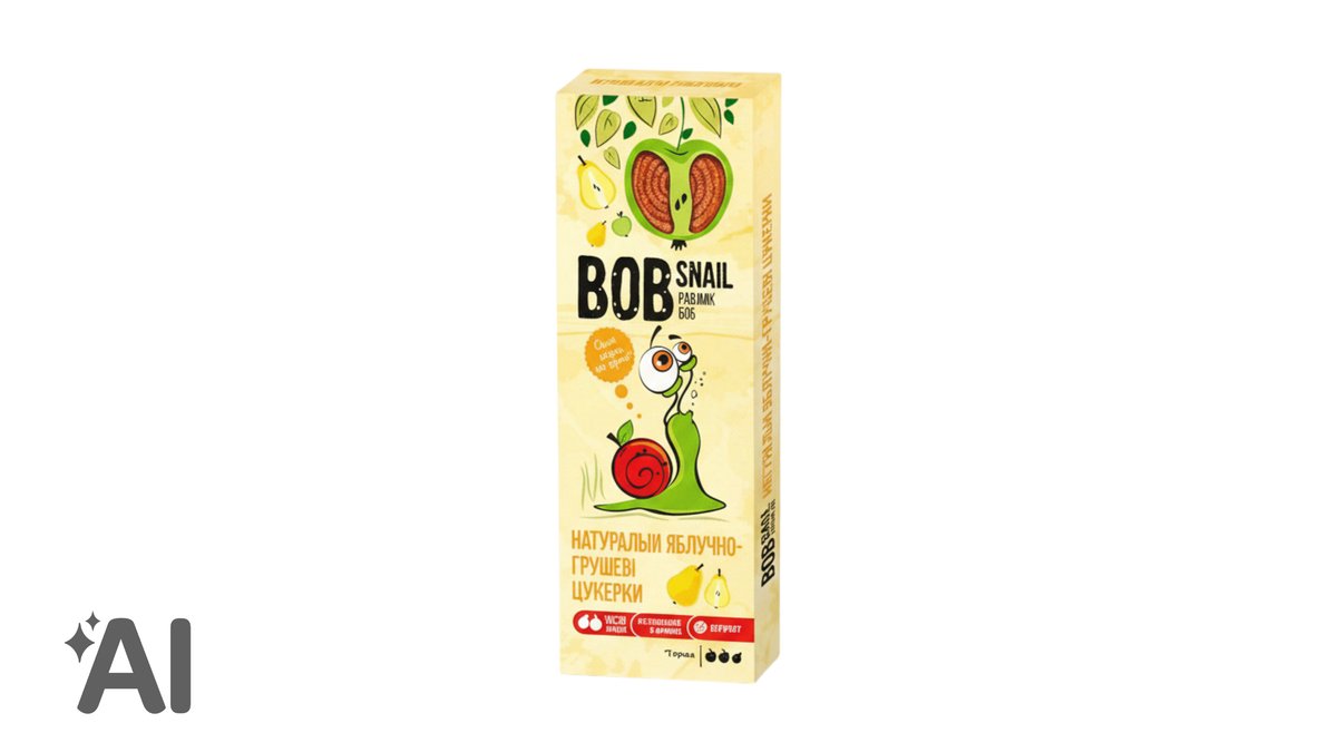 Bob Snail Alma-Armudlu Konfet 30q