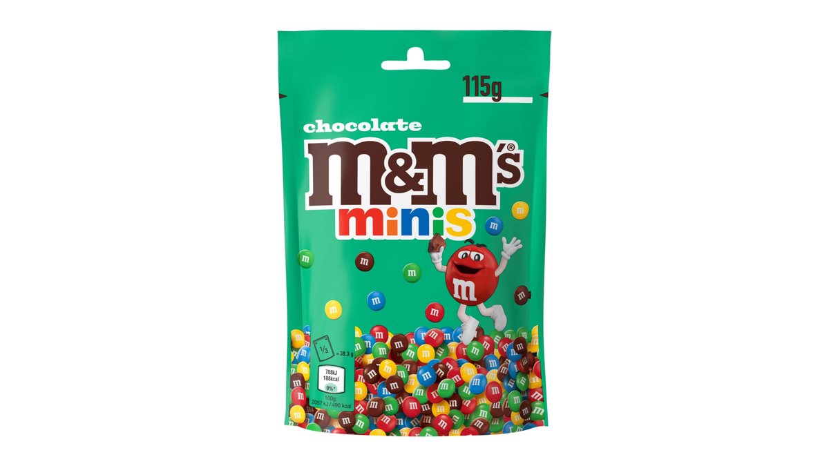 Chokoladeknapper mini, M&M´s