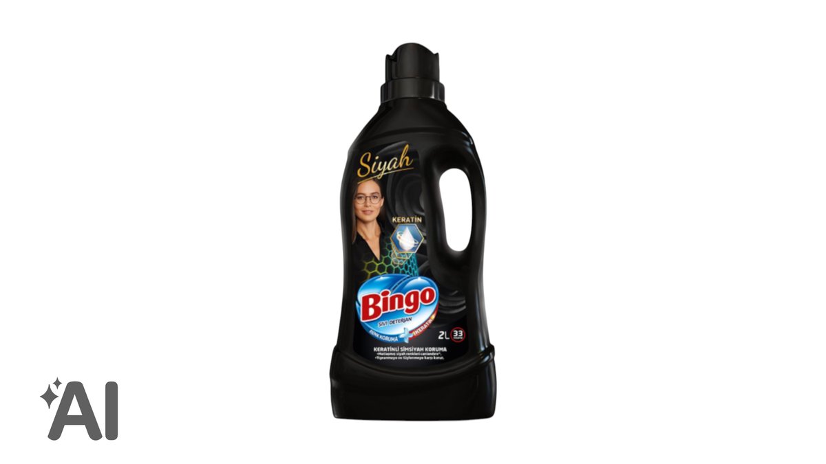 Bingo Qara Paltarlar üçün Yuyucu Gel 2l