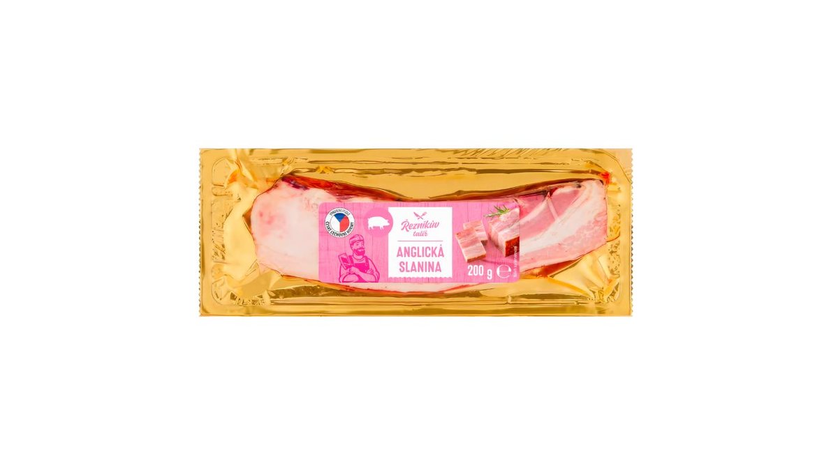 Řezníkův Talíř Anglická slanina