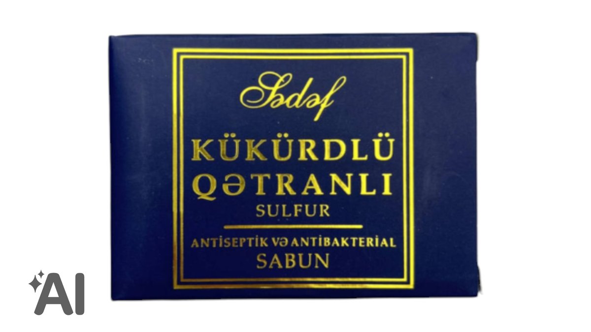 Kükürdlü və Qatranlı Sabun 100qr