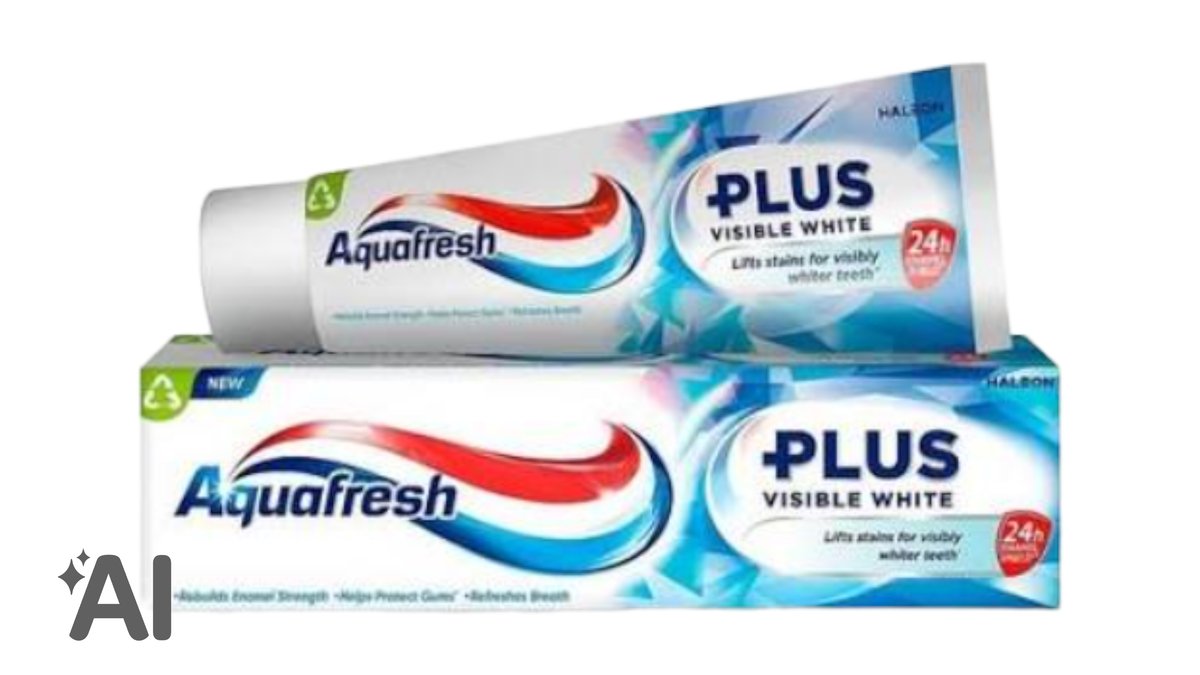 Aquafresh Plus Visible White Diş Məcunu 75ml