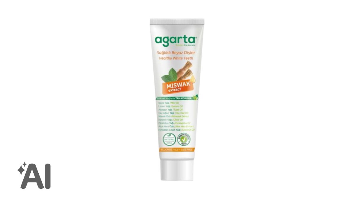 Agarta Diş Məcunu Misvaklı 100ml