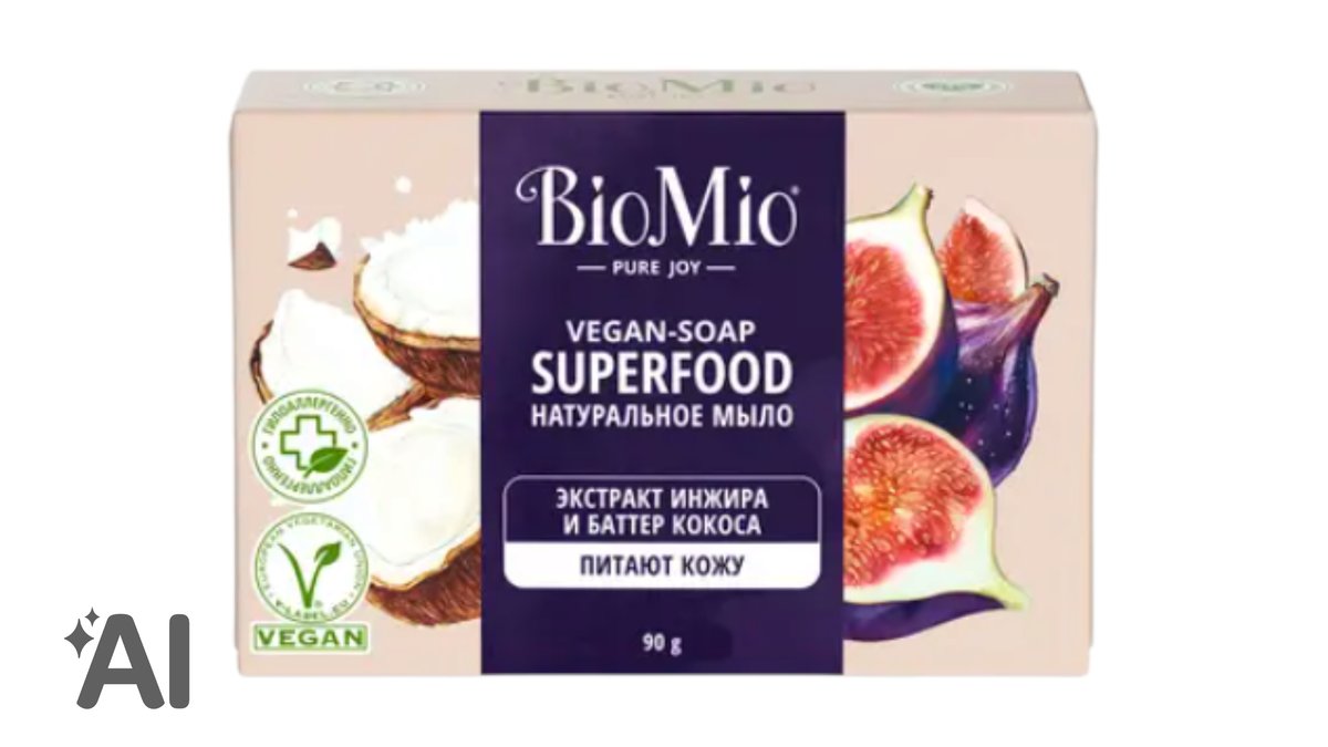 Biomio Əncir və Kokoslu Sabun 90qr
