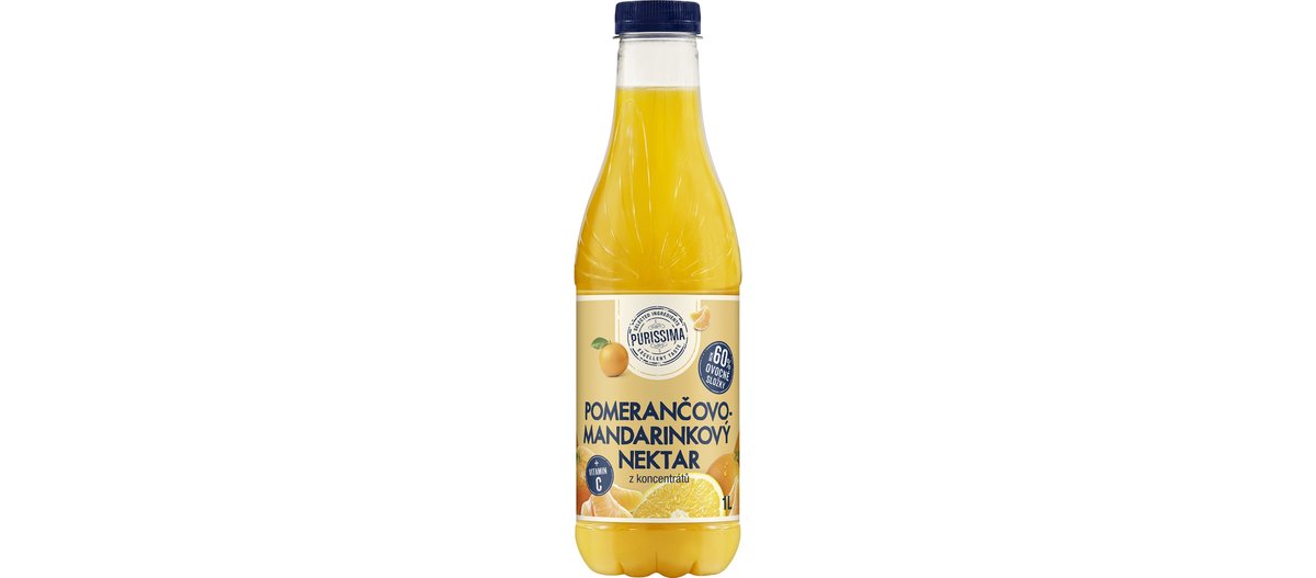 Purissima nektar PET mandarinka-pomeranč