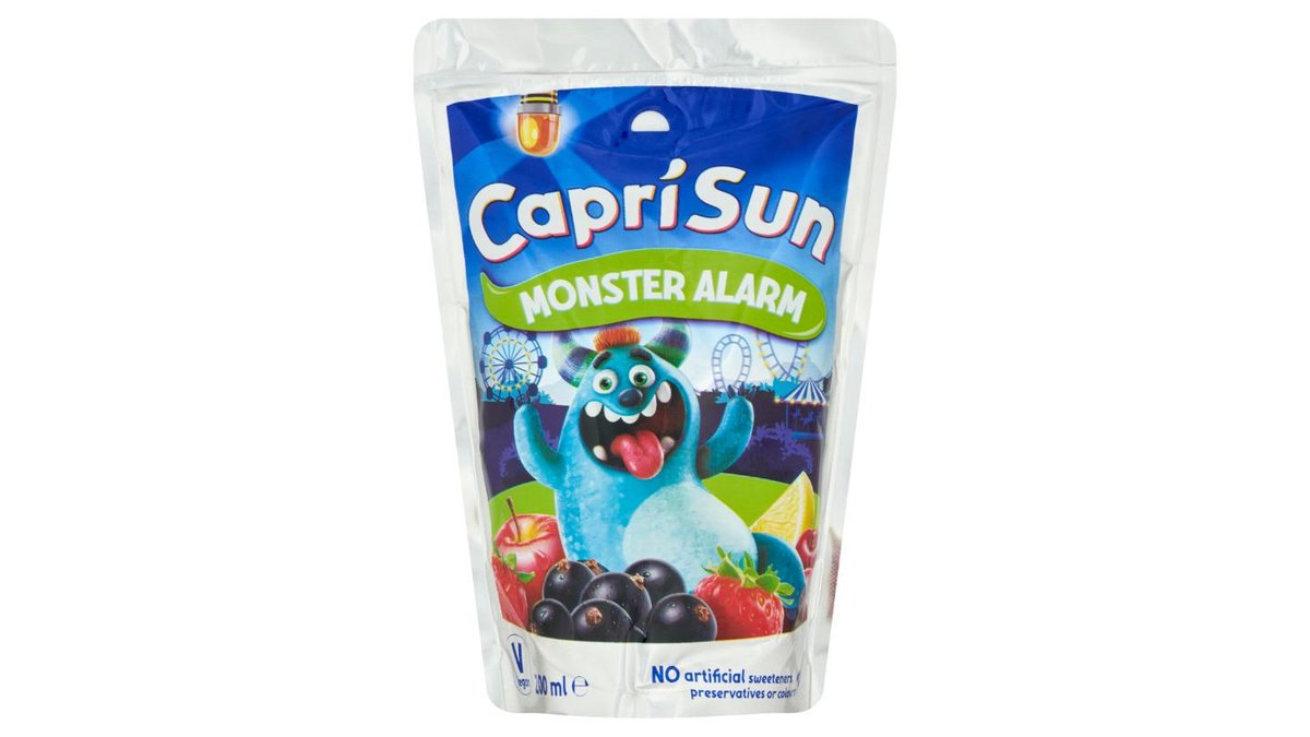 Capri-Sun Monster Alarm nesycený nealkoholický ovocný nápoj 200ml
