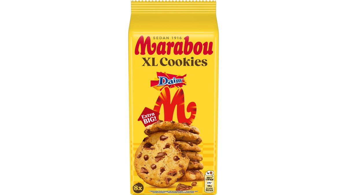 Marabou Cookies Daim 184 g