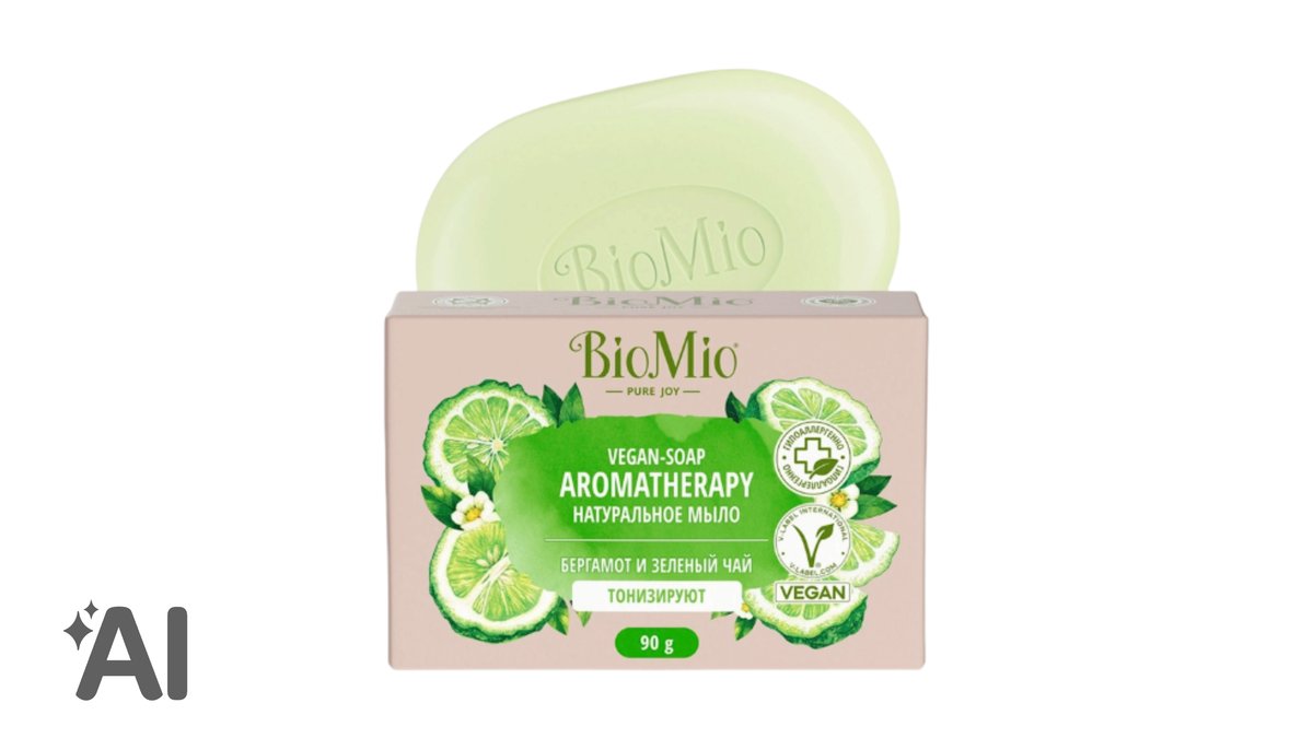 Biomio Berqamot + Yaşıl Çay Sabun 90qr