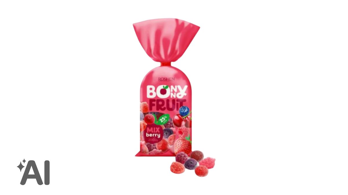 Roshen Bonny Fruit Giləmeyvəli Marmelad 200qr