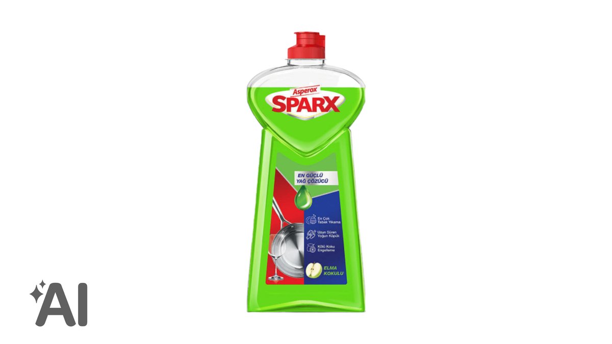 Asperox Sprax Almalı Qabyuyan Maye 650ml