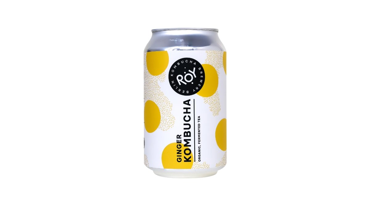 ROY KOMBUCHA GINGER 330 ML ØKO 330 g