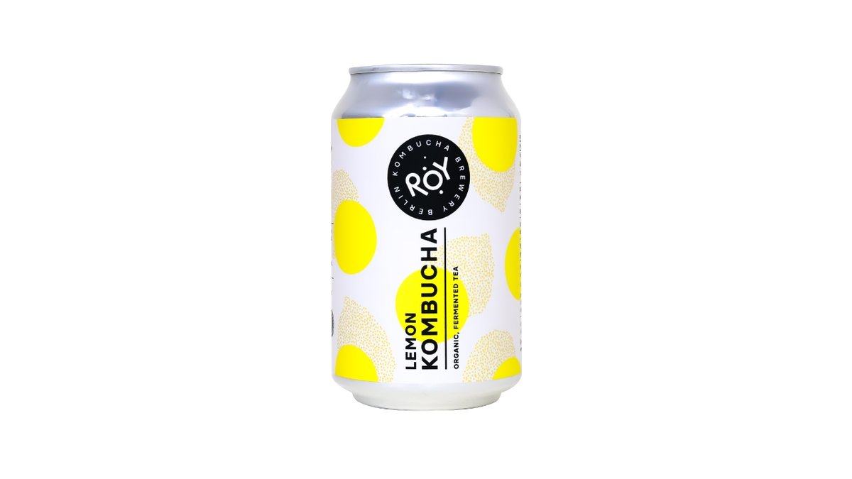 ROY KOMBUCHA LEMON 330 ML ØKO 330 g