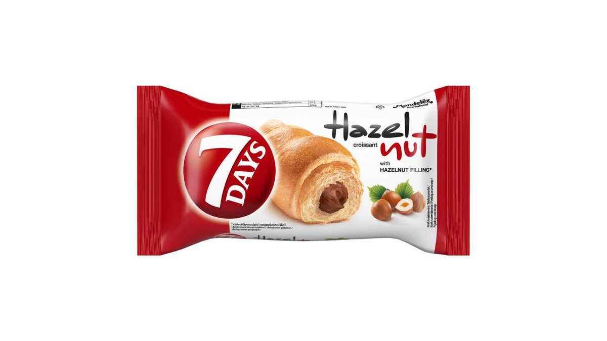 7 Days Croissant s lískoořechovou náplní 60g