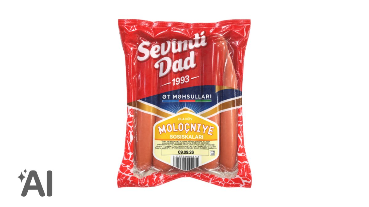 Sevimli Dad Südlü Sosis kq 557