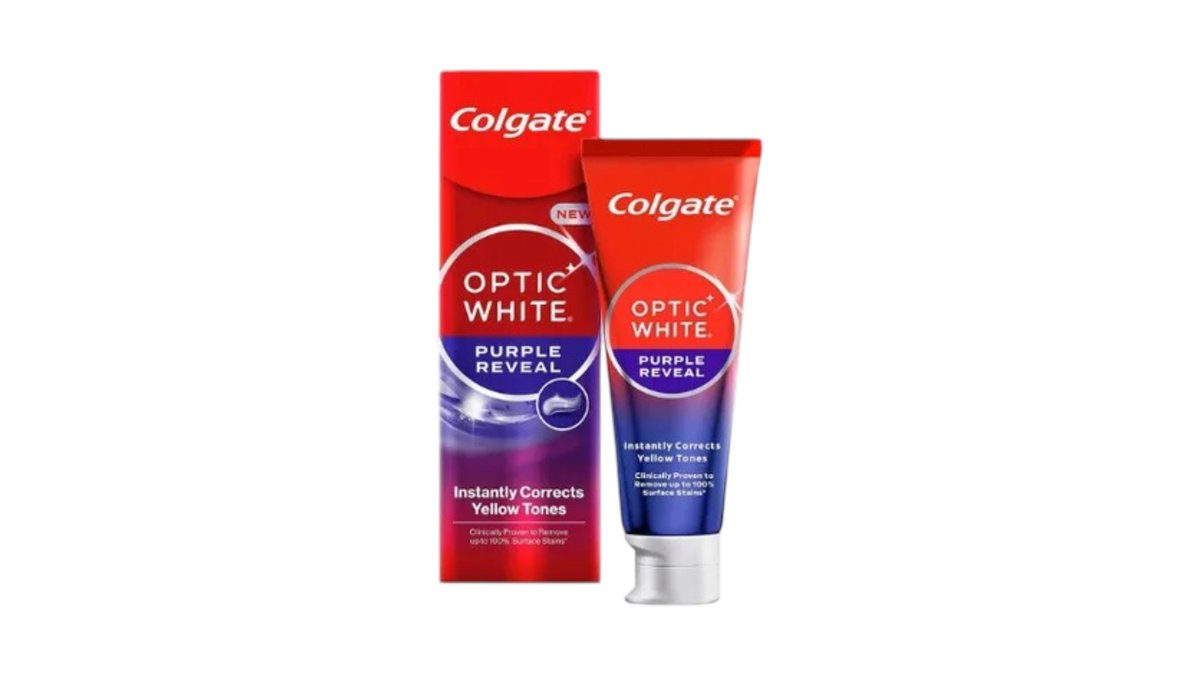 Colgate Optic White Purple Reveal Diş Məcunu 75 ml
