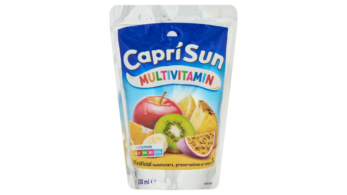 Capri-Sun Multivitamin nesycený nealkoholický ovocný nápoj 200ml