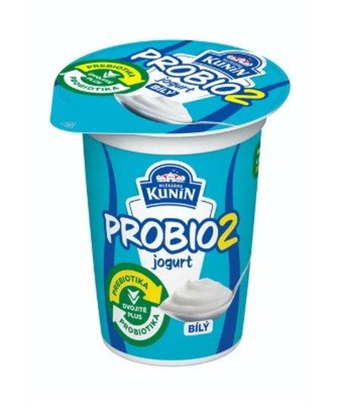 Kunín PROBIO2 jogurt bílý 140g