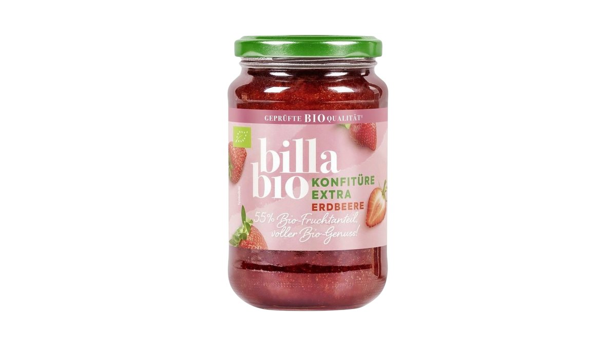BILLA BIO Extra džem Jahoda 415g