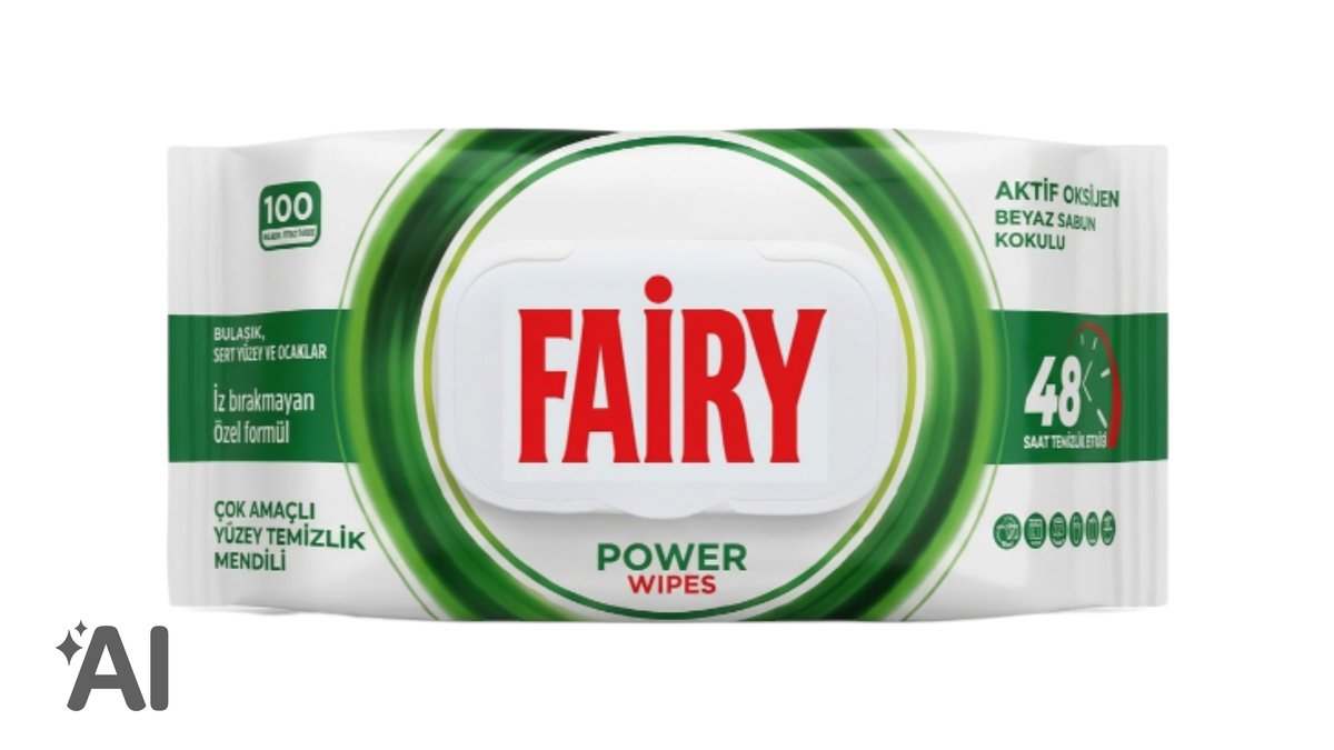 Fairy Təmizləyici Salfet Platinum 100 ədədli