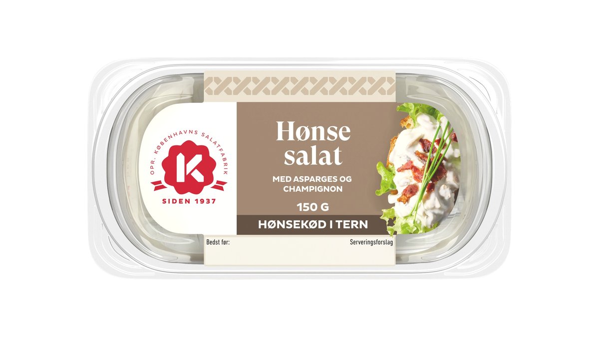 Pålægssalat Hønsesalat, K-salat