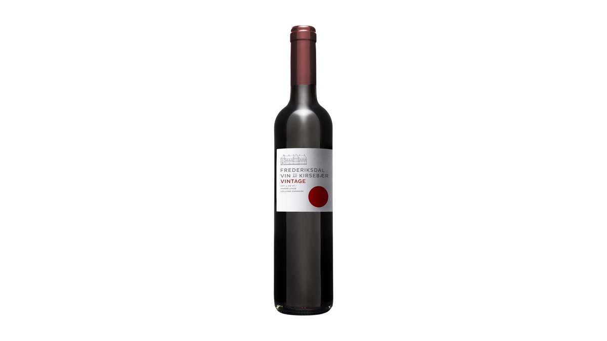 Kirsebærvin Vintage 14%, Frederiksdal 500 ml