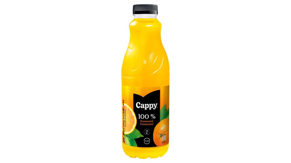 Cappy 100% pomeranč 1l