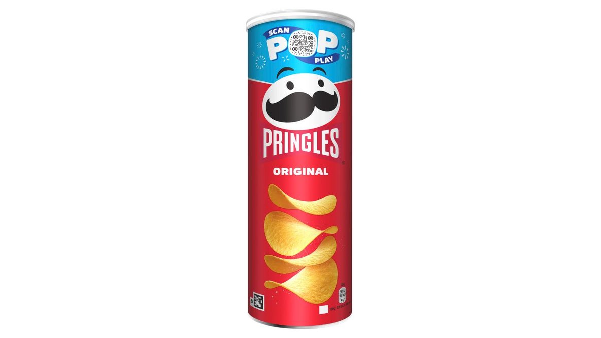 Pringles Original křupavý snack 165g