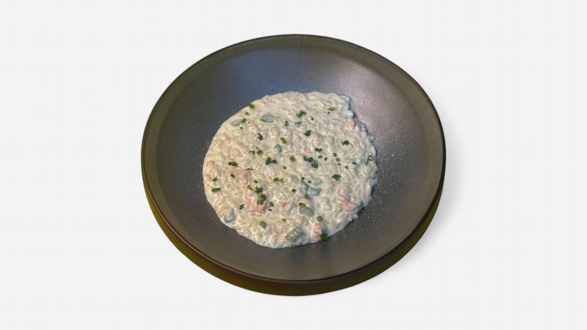 Rizoto Salmon & Asparag