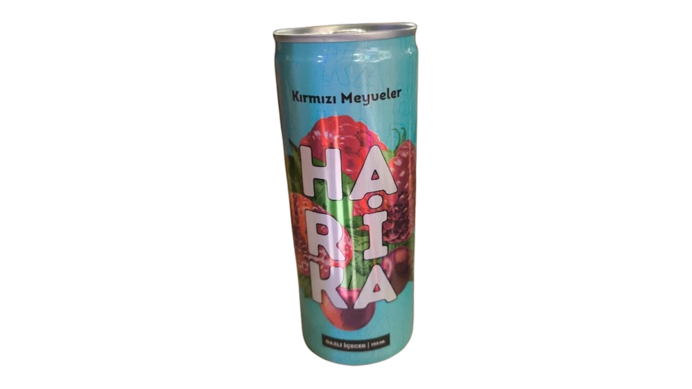 Harika Qazlı İçki Qırmızı Meyvələr 250ml