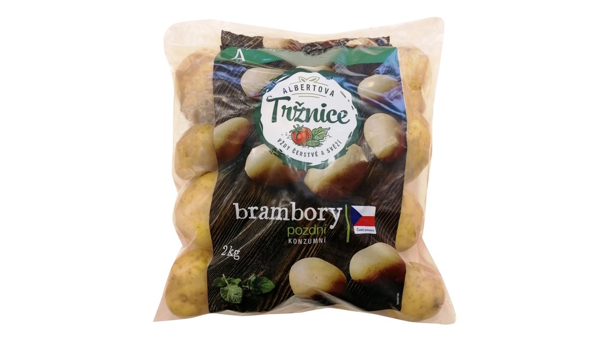 Brambory konzumní pozdní varný typ A