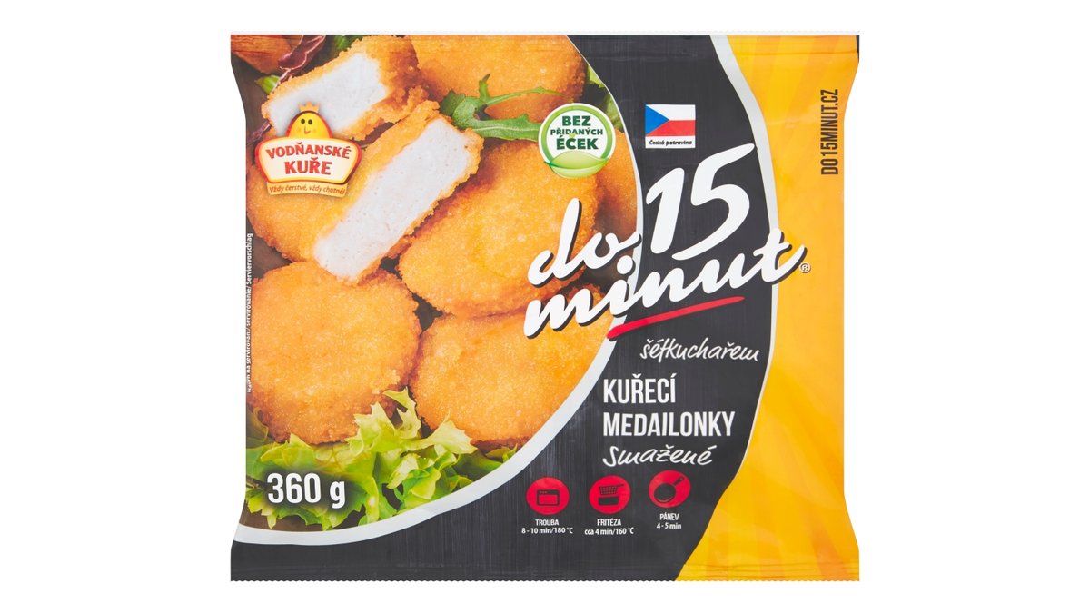 Kuřecí medailonky mražené