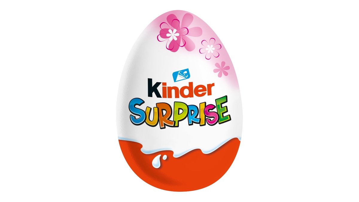 Kinder Surprise vejce s překvapením pro holky