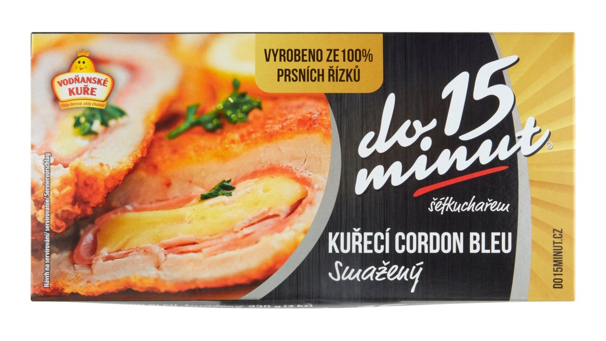 Kuřecí Gordon Bleu mražený