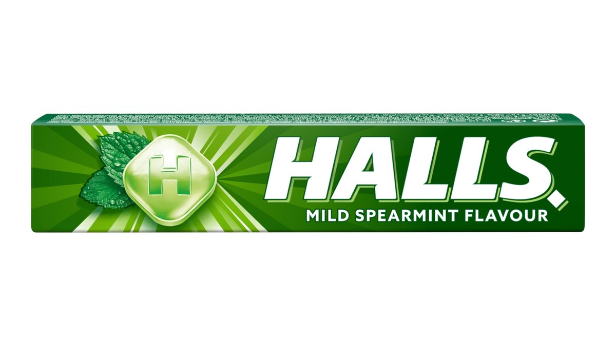 Halls bonbóny spearmint