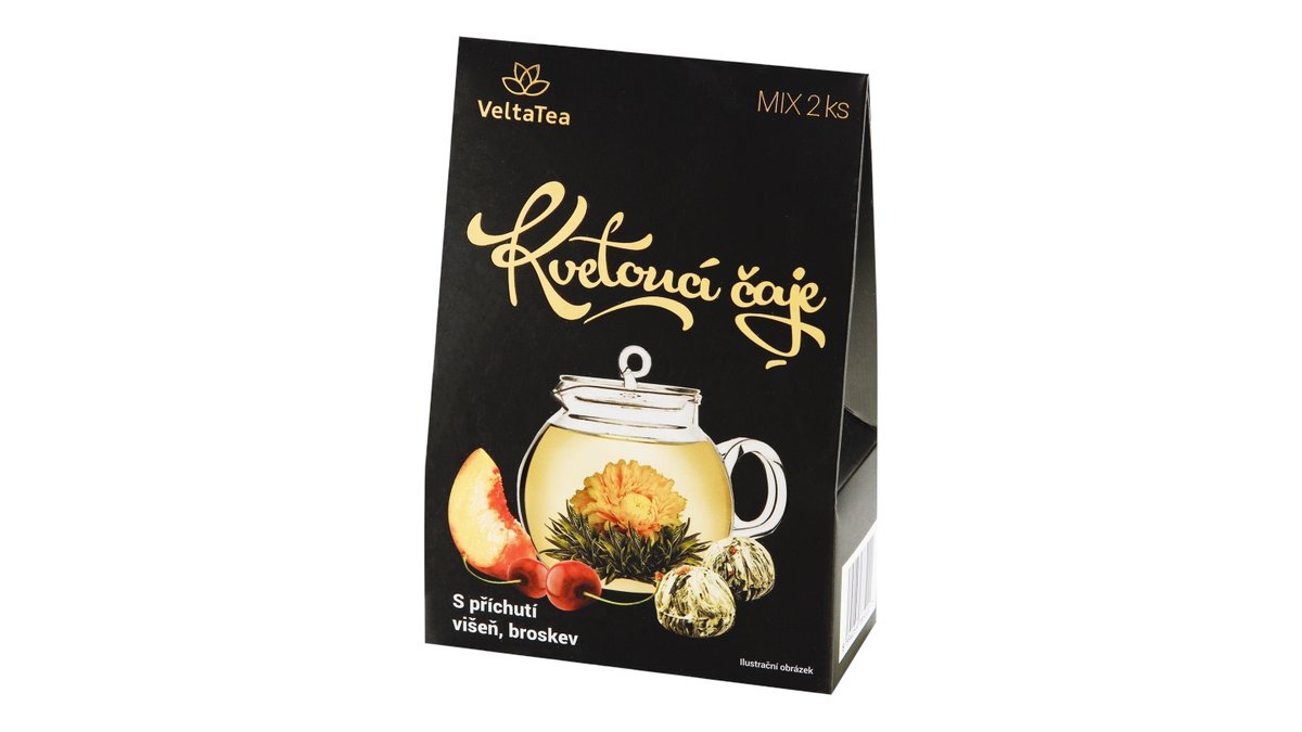 VeltaTea Kvetoucí čaje s přích. višeň, broskev
