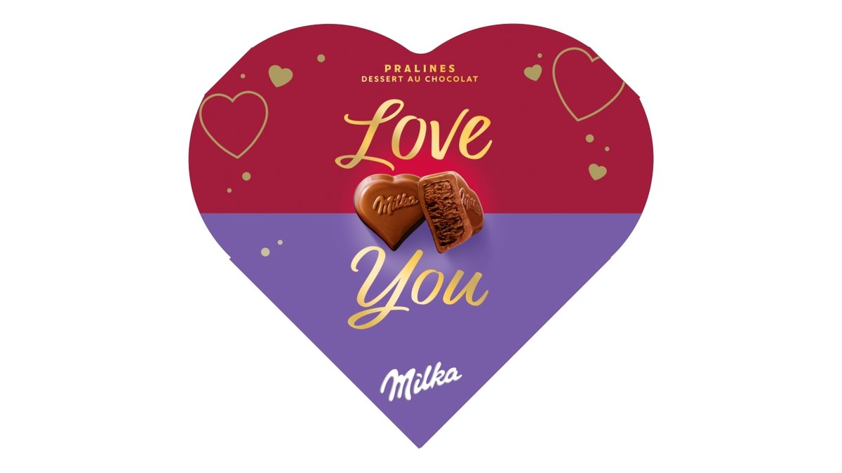 Milka Love You čokoládové kousky