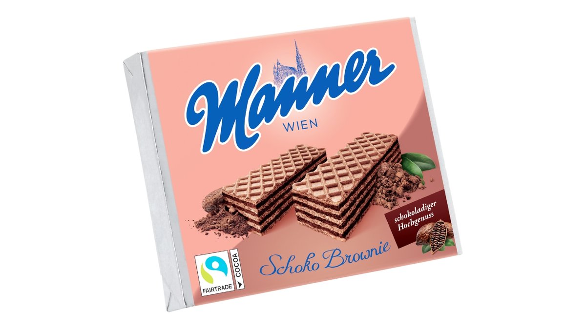 Manner oplatky Schoco Brownie