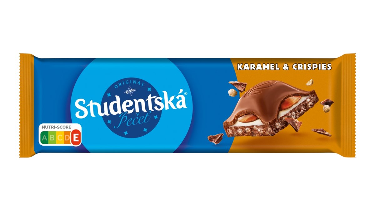 Orion Studentská pečeť Caramel & Crispies