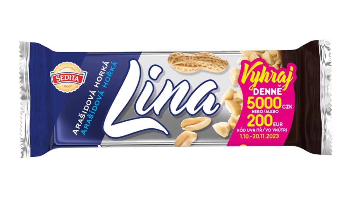 Sedita Lina arašídová hořká