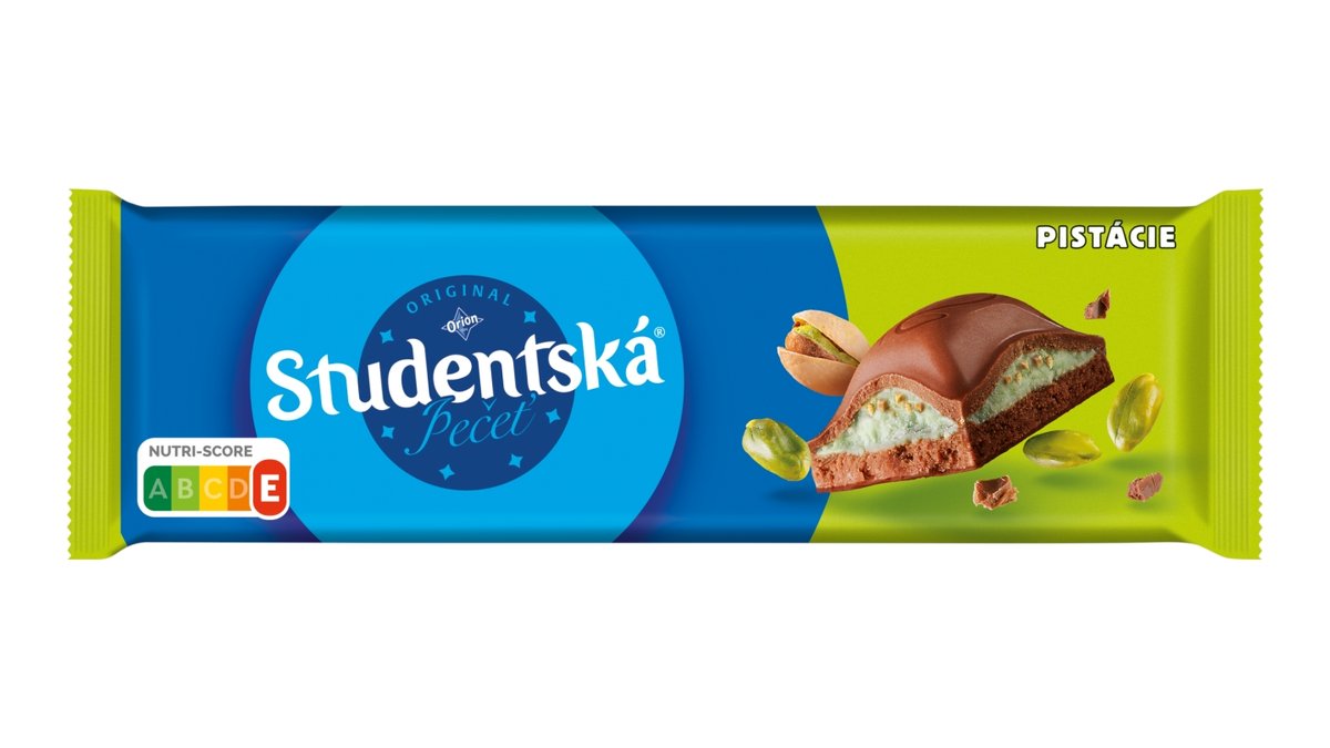 Orion Studentská pečeť mléčná s pistácií