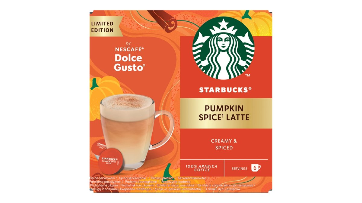 Starbucks ® Dolce Gusto Pumpkin Spice Latte