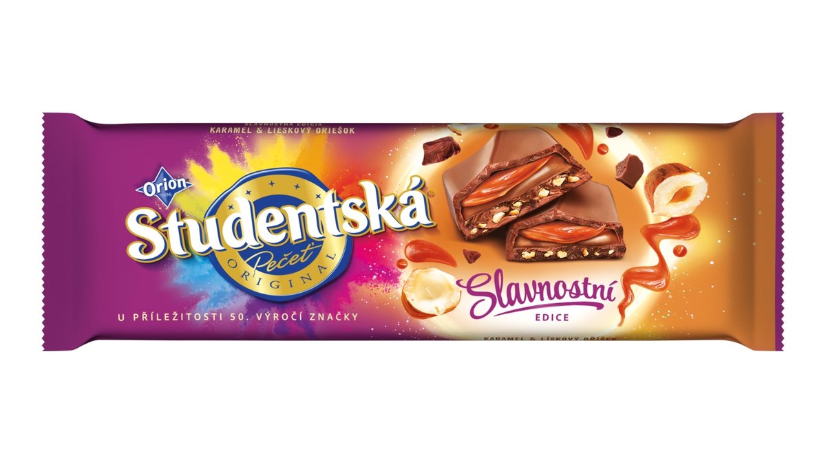 Orion Studentská pečeť karamel & lískový oříšek