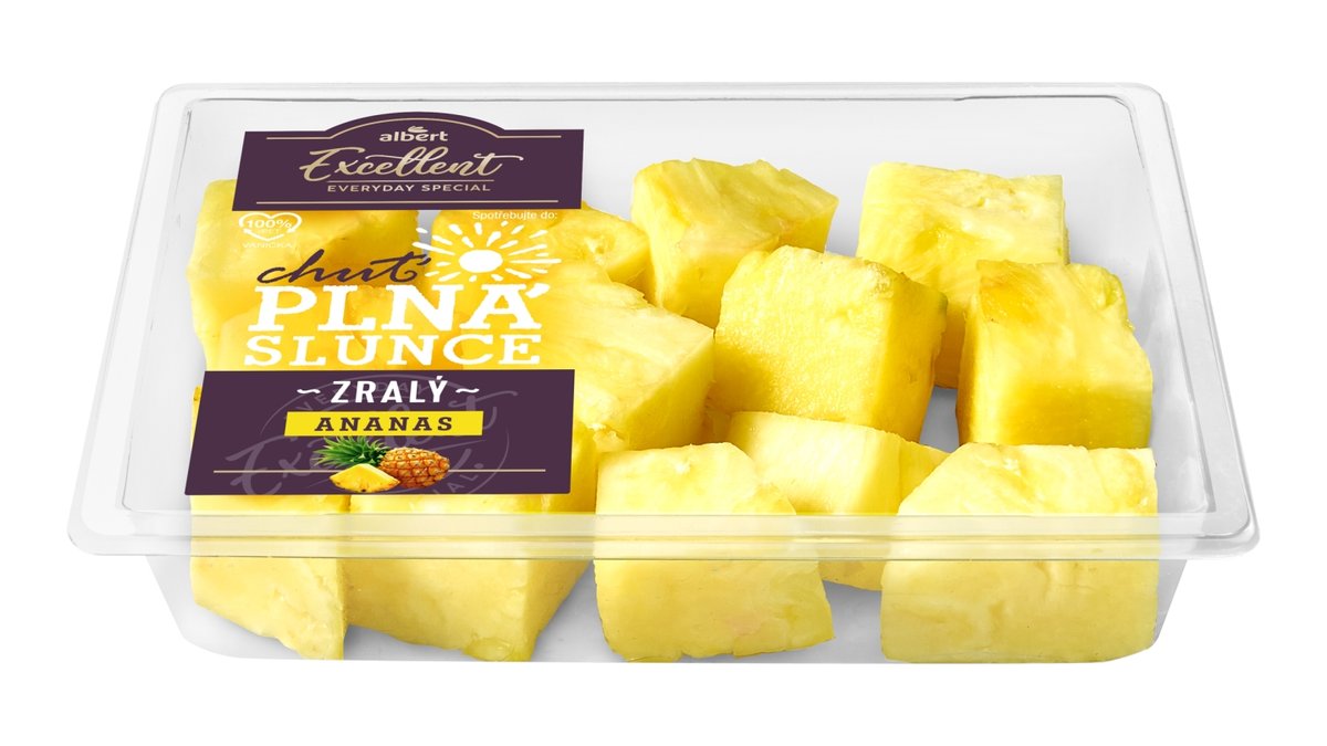 Albert Excellent ananas zralý
