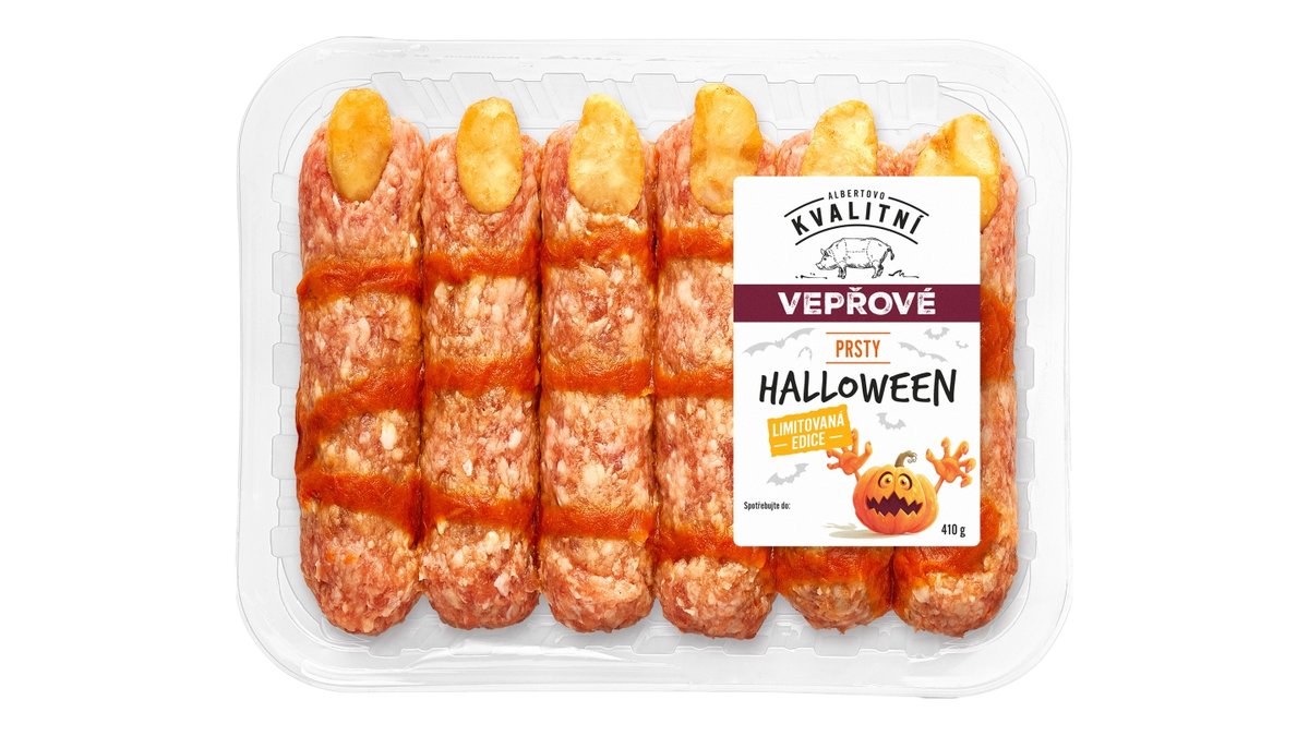Krvavé prsty Halloween